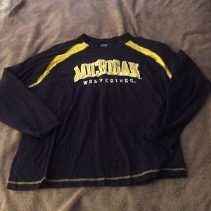 Michigan long sleeve shirt